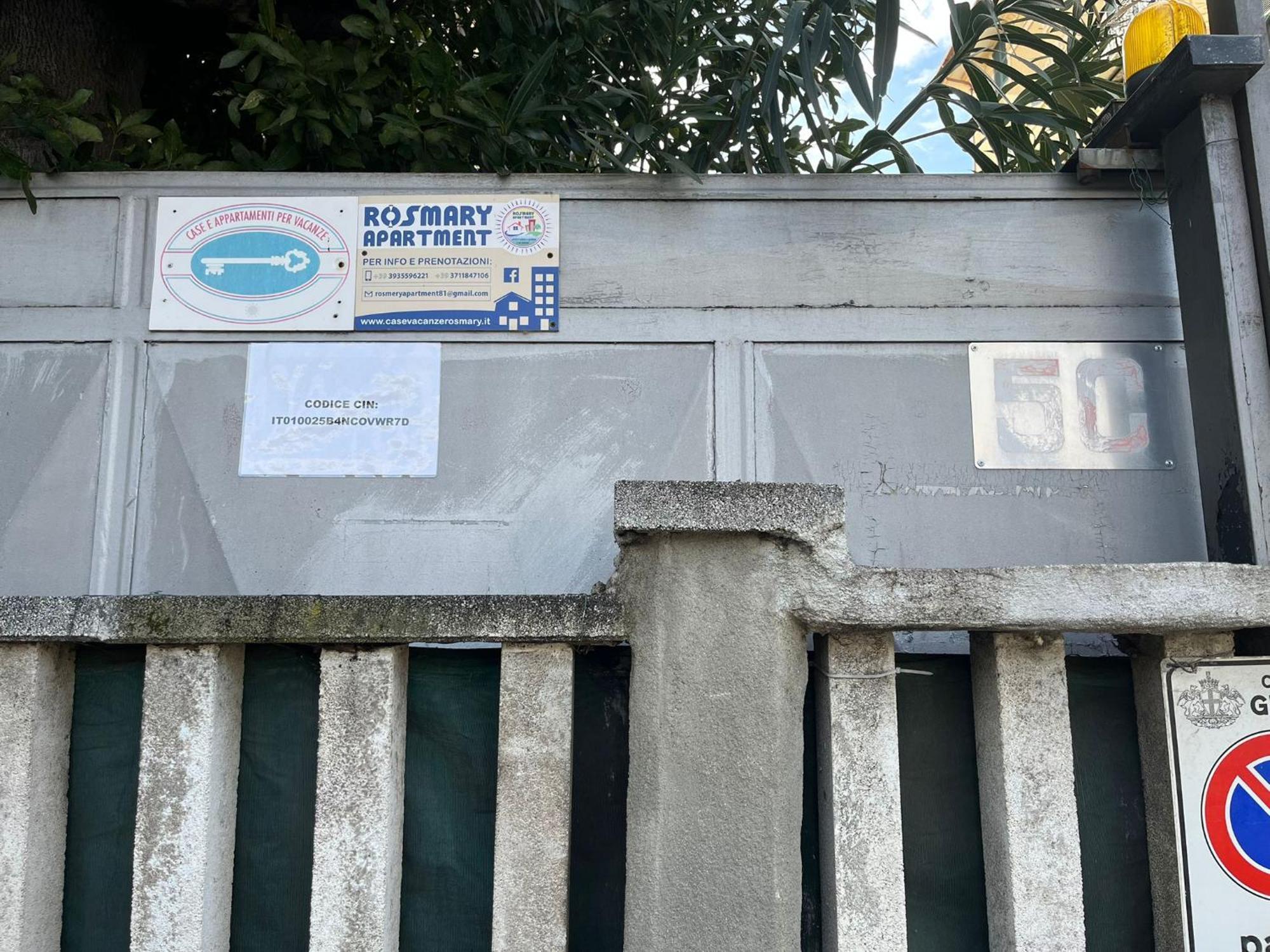 Appartamento Tolemaide Genua Exteriör bild